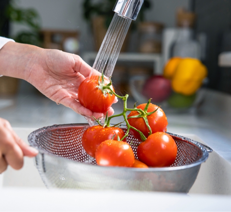 野菜の汚れが落としやすくなります。